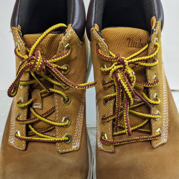 Timberland Men\'s Groveton Wheat Nubuck & Canvas Ortholite Chukka Boot - size 7 main image 12